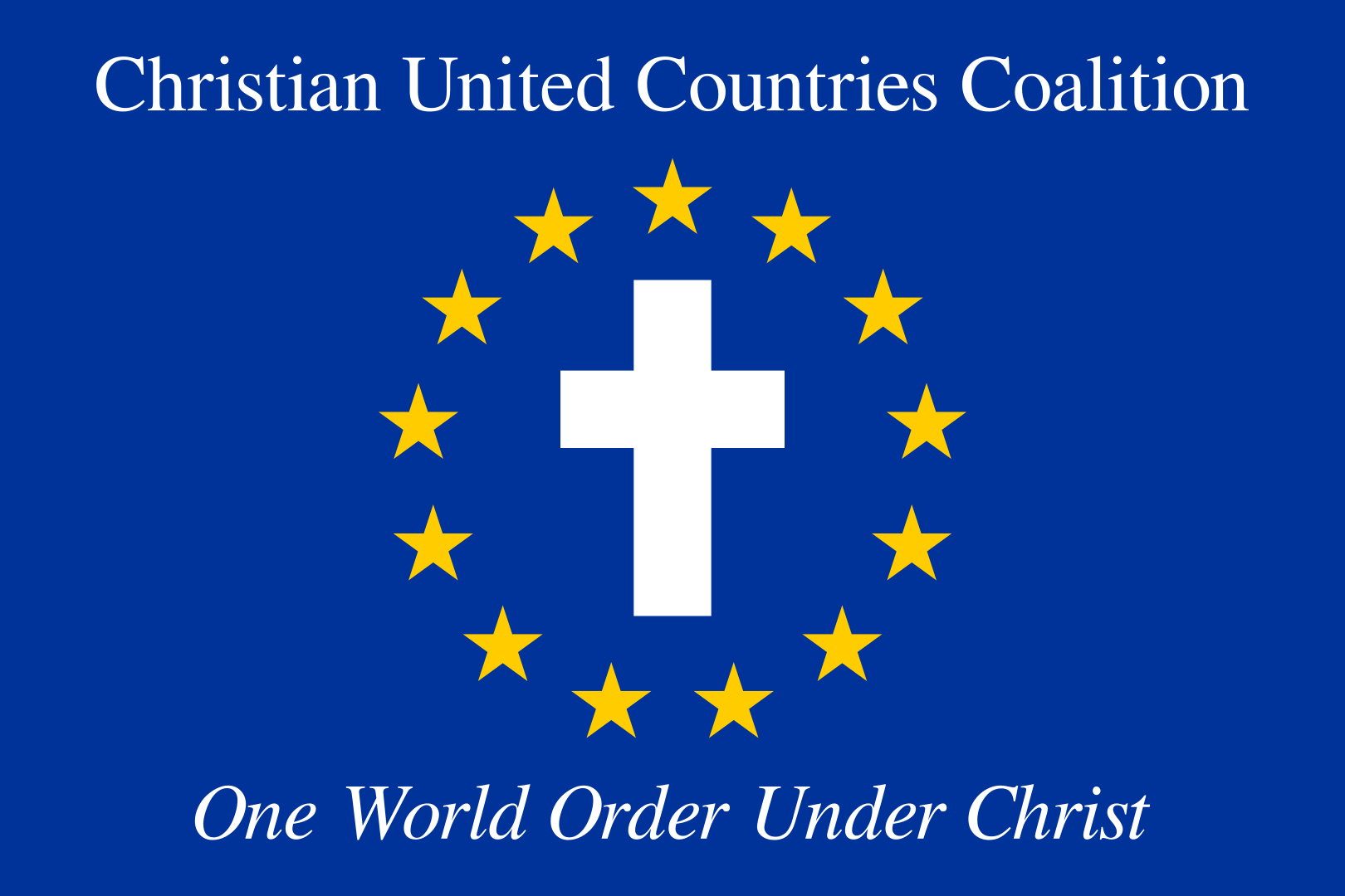 CUCC flag with text